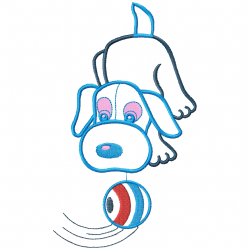 Dogs Embroidery Design 8 Dogs Embroidery Design 8